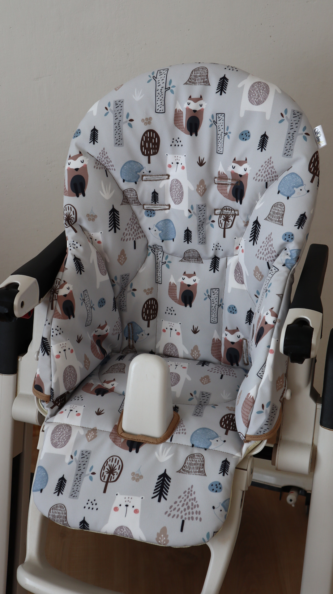 béžový petrol forest